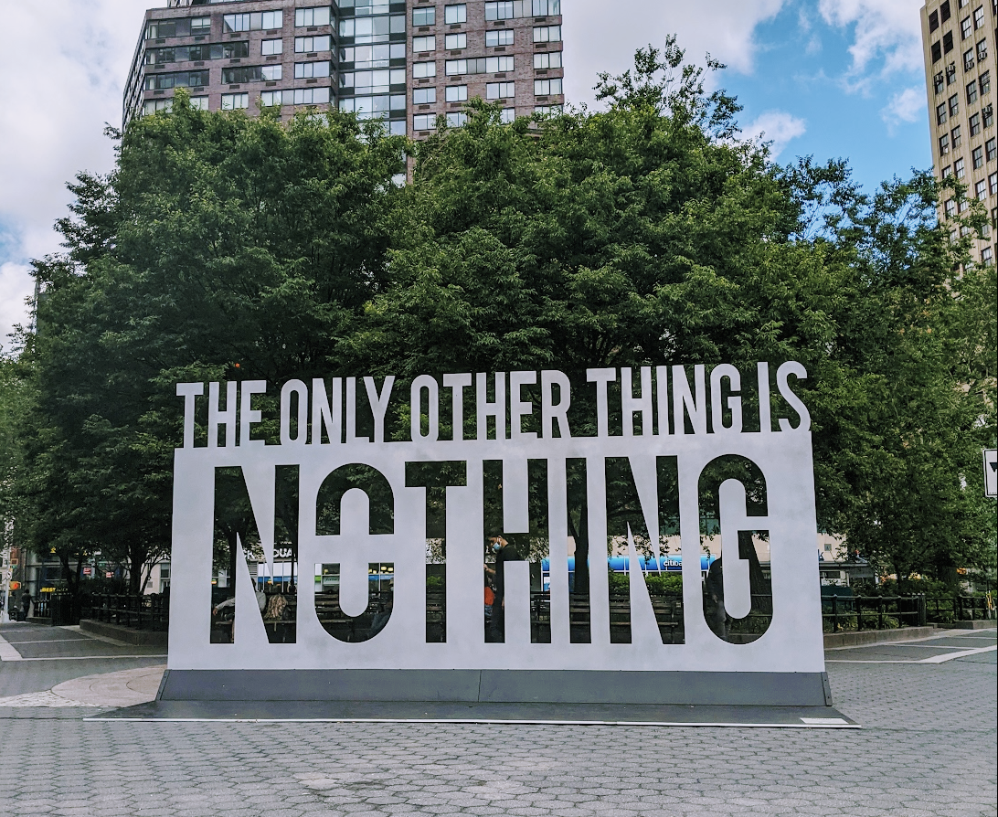 Installation found in both Manhattan and Bombay Beach