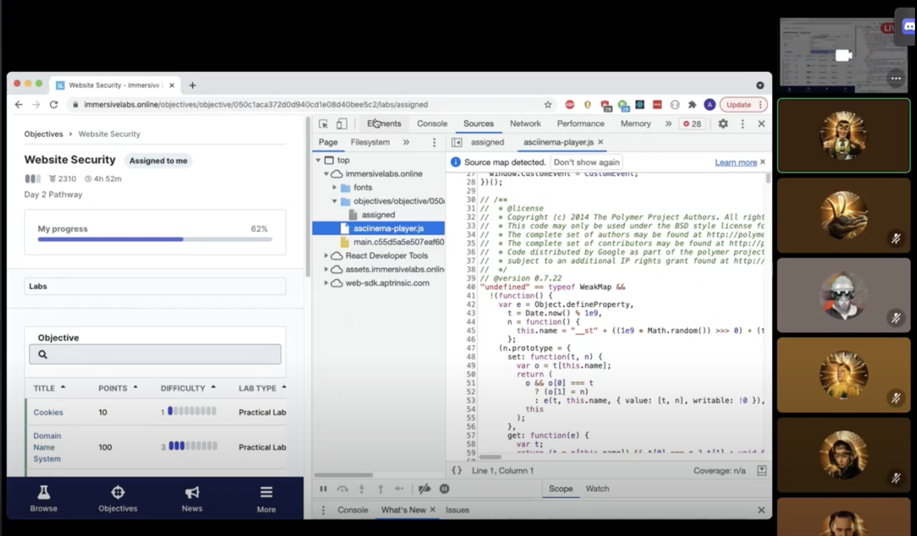 Solving hacking challenges
