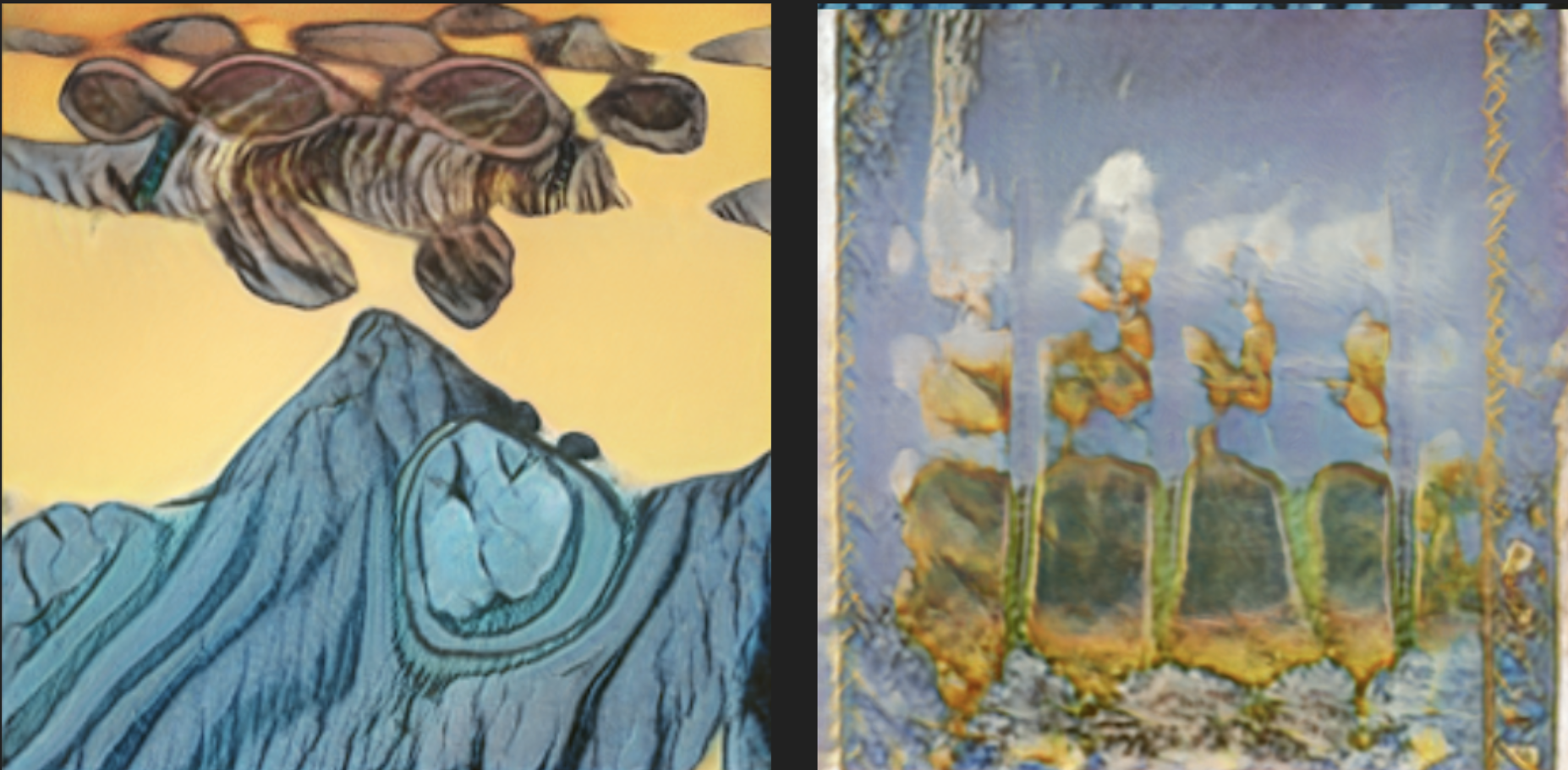 Generated tarot cards