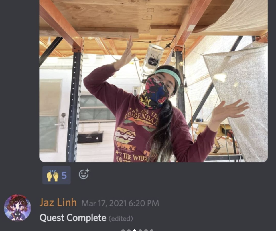 Questbot prompt: make a hat out of rum bottles